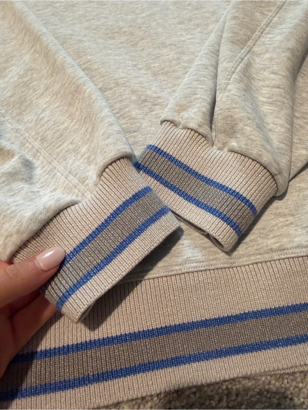 Lululemon Perfectly Oversized Ringer Crew - Picture 3 of 5